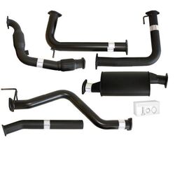 Nissan Navara D40 Manual 2.5L Yd25D 07 - 16 3" Turbo Back Carbon Offroad Exhaust With Muffler & Cat