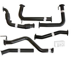 Nissan Navara D40 Manual 2.5L Yd25D 07 - 16 3" Turbo Back Carbon Offroad Exhaust With Cat No Muffler