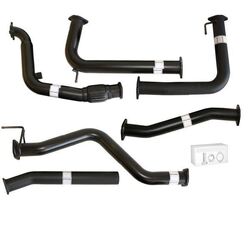Nissan Navara D40 Manual 2.5L Yd25D 07 - 16 3"Turbo Back Carbon Offroad Exhaust With Pipe Only