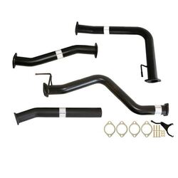 Nissan Navara D40 Auto 2.5L Yd25D 07 - 16 3" #Dpf# Back Carbon Offroad Exhaust With Hotdog Only