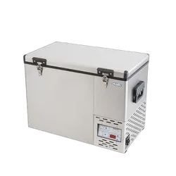 National Luna 55lt Fridge Stainless Steel