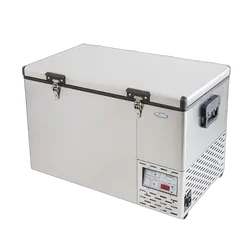 National Luna 80lt Fridge Stainless Steel