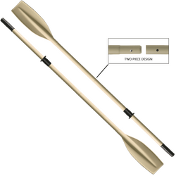 OARS ALUMINIUM 2 PCE WITH OAR STOPPER - PAIR