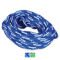 O'Brien 4 Person Floating Tube Rope - Blue/White