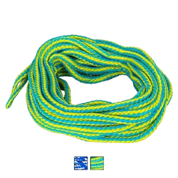 O'Brien 4 Person Floating Tube Rope - Yellow/Aqua