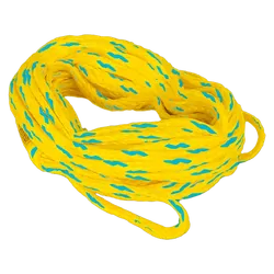 O'Brien 2 Person Floating Tube Rope Yellow/Aqua