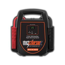 OzCharge Rescue Mate Battery-less Jump Starter - 12V 1000A - Suit Petrol Engines up to 10 .0 Litres & Diesel 5.0L