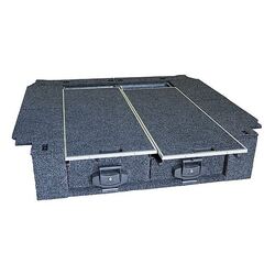 Drawers System To Suit Mitsubishi Pajero Platinum (Excludes Sport Model)  10 - On (With Sub Woofer)
