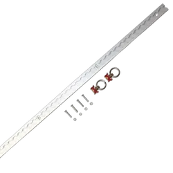 Boab Anchor Track Rail 1 Metre Length, Single With 2 Load Rings Included (Oltd7)