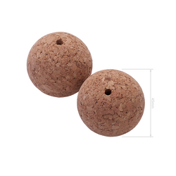 Hookem Outrigger Cork Ball Stopper - 45mm - Pair