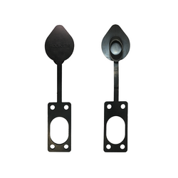 Hookem Outrigger Flush Mount Rubber Cap - Pair