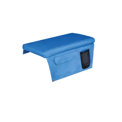Oceansouth Boat Bench Cushions & Side Pocket - Blue
