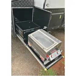 On The Go RV Accessories BBQ Slide Combo Kit DS400 All Terrain