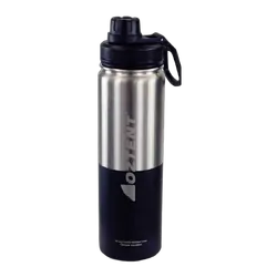 Oztent Alpine Stainless Vacuum Insulated Bottle - 1180ml - Silver/Black