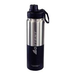 Oztent Alpine Stainless Vacuum Insulated Bottle - 710ml - Silver/Black