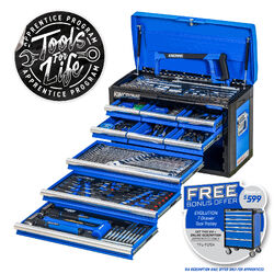 Kincrome EVOLUTION Chest Tool Kit 222 Piece 9 Drawer (26”)