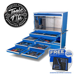 Kincrome TOOL ARMOUR Workshop Tool Kit 688 Piece 11 Drawer (59")