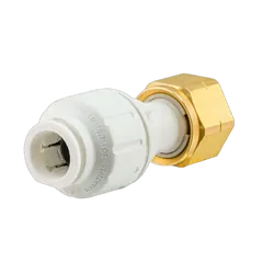 John Guest Watermark Straight Tap Connector 12mm Push On To 1/2" Female BSP