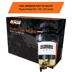 Fuel Manager Post-Filter Kit To Suit Toyota Prado 150 Series 1Kd-Ftv (3.0L 4Cyl) 2009 - 2015