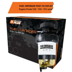 Fuel Manager Post-Filter Kit To Suit Toyota Prado 150 Series 1Kd-Ftv (3.0L 4Cyl) 2009 - 2015