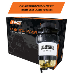 Fuel Manager Post-Filter Kit To Suit Toyota Land Cruiser 70 Series 1Vd-Ftv (4.5L 8Cyl) 2018 - 2022