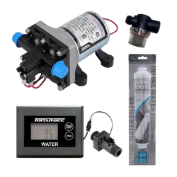 Shurflo Water Pump, Gauge & Filter Bundle (2) SM