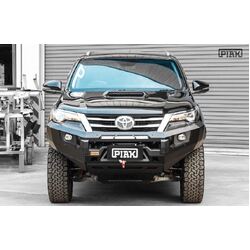 Piak Elite No Loop Bar To Suit Fortuner 2016 With Orange Recovery points and Orange Underbody Protection 