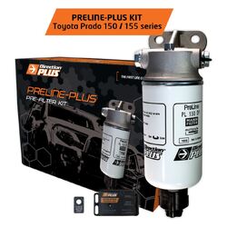 PreLine-Plus Pre-Filter Kit For Toyota Prado 150 1KD-FTV 2009 - 2015