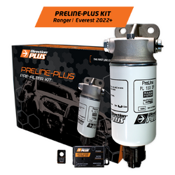Preline-Plus Pre-filter Kit To Suit Ford Next Gen Ranger (3L 6Cyl) 2022-On