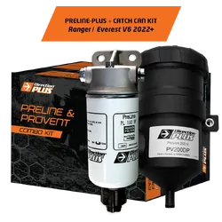 Preline-Plus + Catch Can Kit To Suit Ford Next Gen Ranger (3L 6Cyl) 2022-On