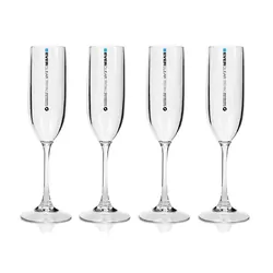 Everclear Tritan 145ml Champagne Flute - 4 pack