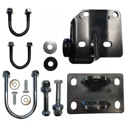 Performance Suspension Racing Nissan Patrol GQ-GU Steering Damper High Clearance Relocation Bracket (Suits Fox/Kings 1/2" heims)(Suits 35-38mm Bar)