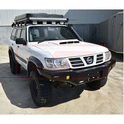 PSR Ambush Bar Nissan Patrol GU Series 1-2-3 Ambush Hoopless Bullbar