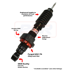 PSR TTG Shock Absorber Nissan Navara D40 / NP300 / Pathfinder R51 PSR TTG Front 2-3" Adjustable Shock Absorber
