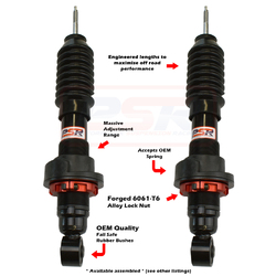 PSR TTG Shock Absorber Nissan Navara D40 / NP300 / Pathfinder R51 PSR TTG Front 2-5" Adjustable Shock Absorber - PAIR