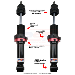 PSR TTG Shock Absorber Mitsubishi Triton ML-MR PSR TTG Front 2-3" Adjustable Shock Absorber - PAIR