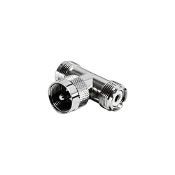 Axis Uhf 'T' Connector 2F-1M