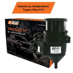 ProVent Oil Separator Kit to Suit Toyota Hilux N70 1KD-FTV