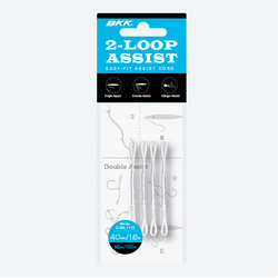 BKK 2-Loop Assist Cord Hooks 4 Per Pack