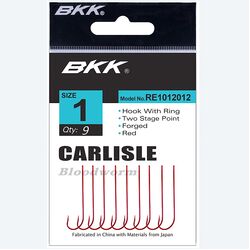 BKK Red Carlisle Bloodworm-R Hooks