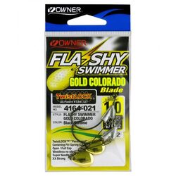 Owner 4164 Flashy Swimmer Gold Colorado Hooks
