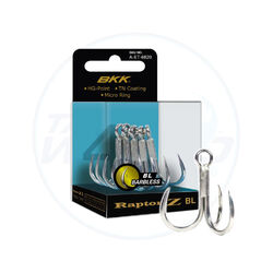 BKK Raptor-Z-BL Treble Hooks Hooks