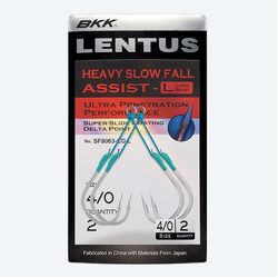 BKK SF Lentus Assist Hooks - L - 2 double Per Pack