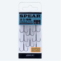 BKK Spear-21 SS Treble Hooks Hook
