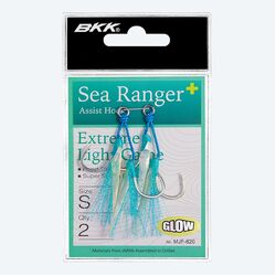 BKK Sea Ranger+ Assist Hooks - 2 double Per Pack