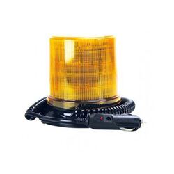 Roadvision LED Beacon RB130 Series 10 - 36V Amber Magnetic Mount 30SMD LED's Watts Simulated Rotating