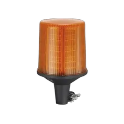 Roadvision LED Beacon Revolver Series 10-30VDC Amber Pole Mount 32SMD LEDs 28W Simulated Rotator SAE Class 1