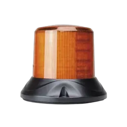Roadvision LED Beacon Revolver Maxi Series 10-30V Amber Fixed Mount 64 LEDs 15W 5 Function SAE Class 1
