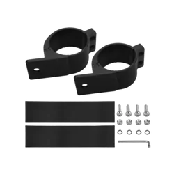 Roadvision Bar Light & Work Light Tubular Bull Bar Clamp 49-54mm (2) Diameter Range Black