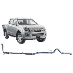 Redback Exhaust to Suit Isuzu D-MAX 2012 - 2016 4JJ1-TCX 3.0 Litre